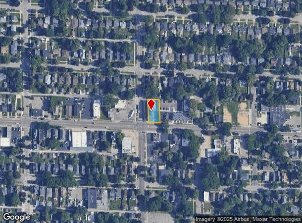  957 Fulton St W, Grand Rapids, MI Parcel Map