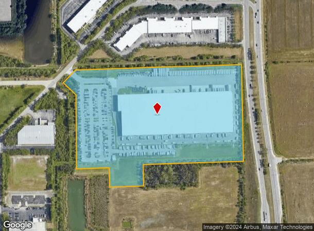  14001 Jetport Loop, Fort Myers, FL Parcel Map