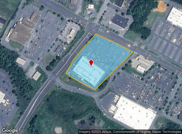  2800 W Main St, Waynesboro, VA Parcel Map