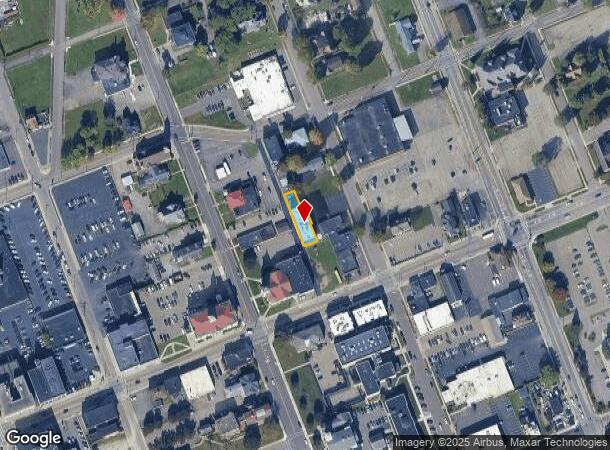 310 Academy Pl, Elmira, NY Parcel Map
