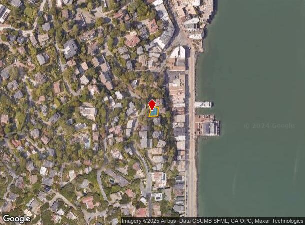  48 Bulkley Ave, Sausalito, CA Parcel Map