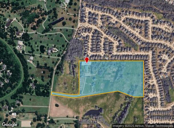 5214 James Ln, Fulshear, TX Parcel Map
