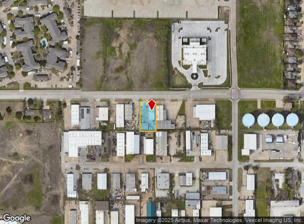 4200 Glenview Dr, Haltom City, TX Parcel Map