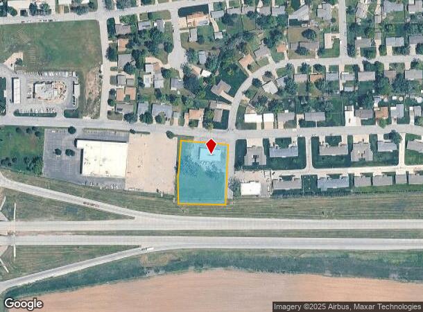  21 Des Moines Ave, South Hutchinson, KS Parcel Map