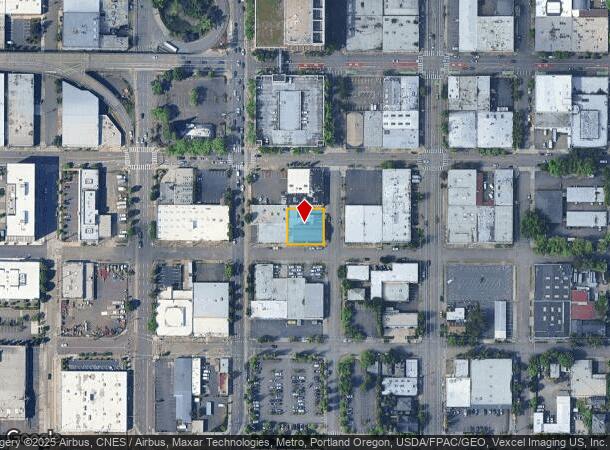  1623 Se 6Th Ave, Portland, OR Parcel Map