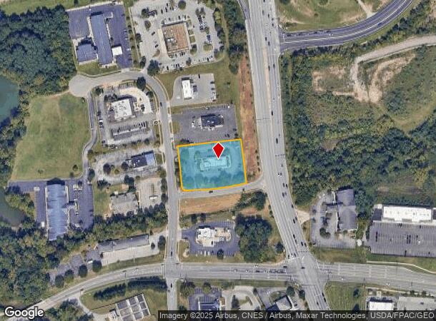  1350 Creekside Ln, Pickerington, OH Parcel Map