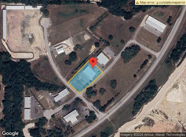  3875 Correia Dr, Zephyrhills, FL Parcel Map