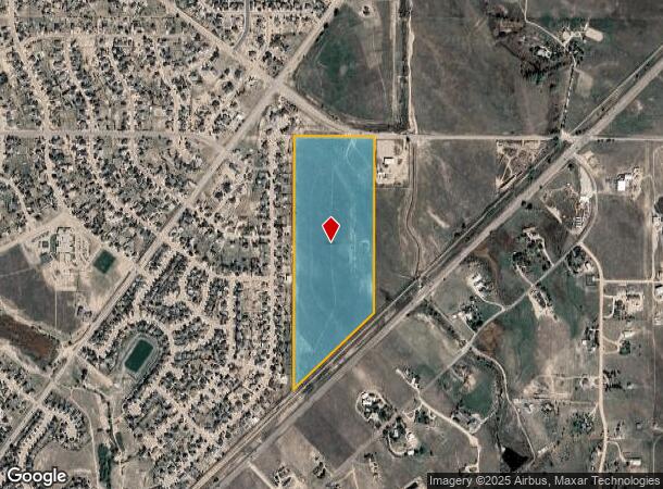  12740 E Highway 24, Peyton, CO Parcel Map