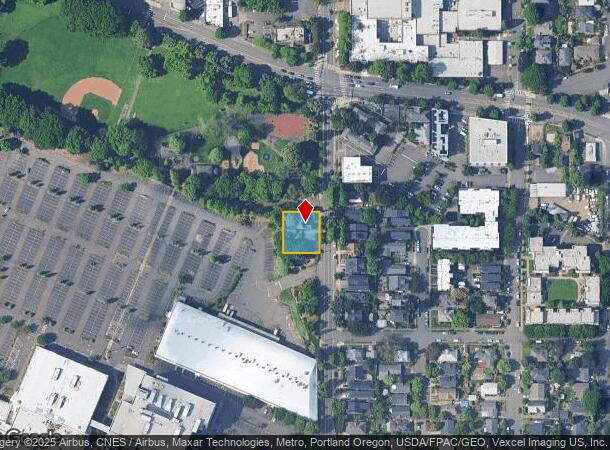  3605 Se 26Th Ave, Portland, OR Parcel Map