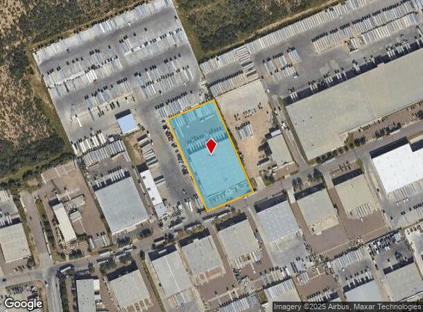  814 Union Pacific Blvd, Laredo, TX Parcel Map