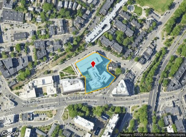  1 Brookline Pl, Brookline, MA Parcel Map