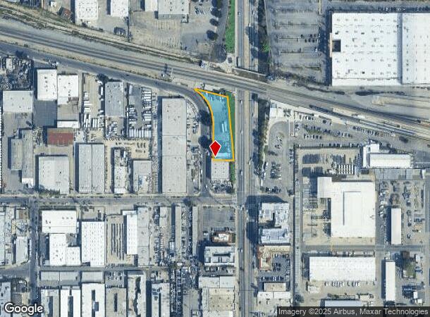  14485 Raymer St, Van Nuys, CA Parcel Map