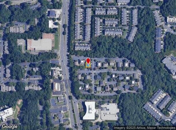  1827 Powers Ferry Rd Se, Atlanta, GA Parcel Map