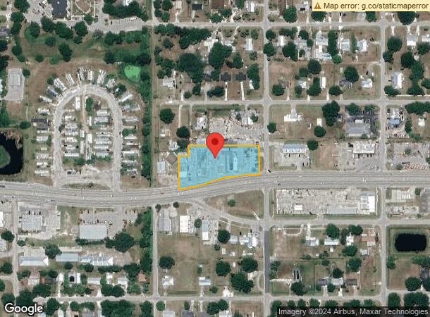  1110 Nw Park St, Okeechobee, FL Parcel Map