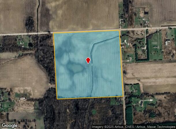  Burnsline-Reddicliffe Burnsline-, Melvin, MI Parcel Map