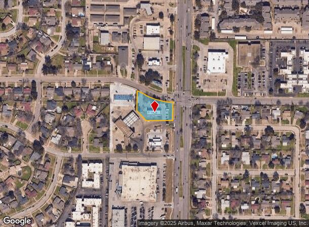  3321 N Belt Line Rd, Irving, TX Parcel Map