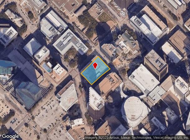  1806 Ross Ave, Dallas, TX Parcel Map