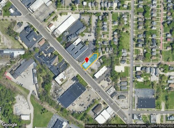 819 E Market St, Akron, OH Parcel Map