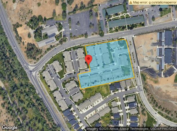  1605 N River Ridge Blvd, Spokane, WA Parcel Map