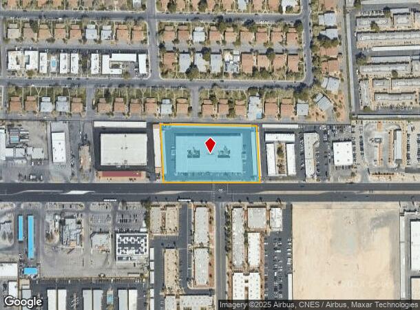  1500 E Tropicana Ave, Las Vegas, NV Parcel Map