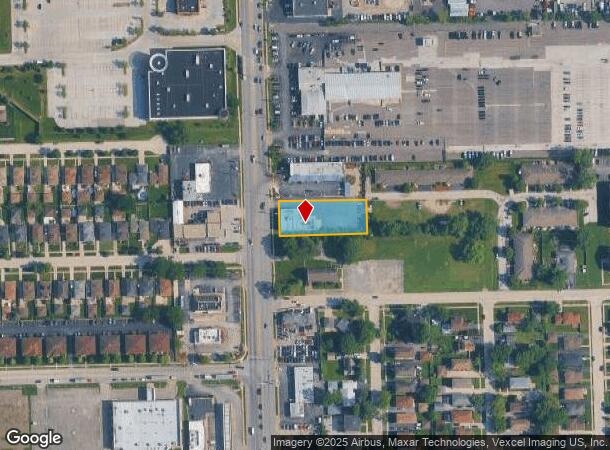 12141 S Cicero Ave, Alsip, IL Parcel Map