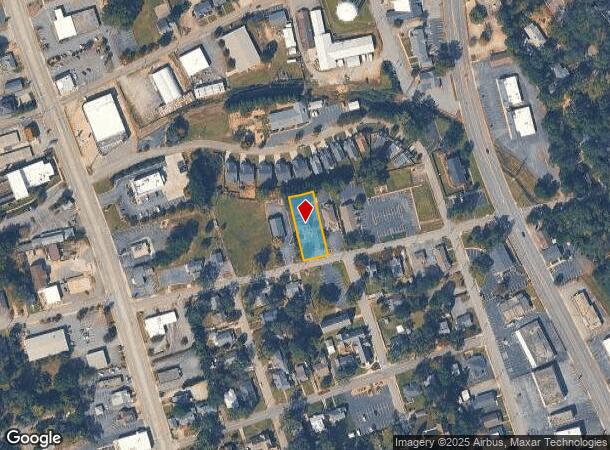  207 E Highland Ave, Anderson, SC Parcel Map