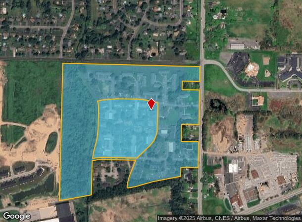  2859 Manitou Rd, Rochester, NY Parcel Map