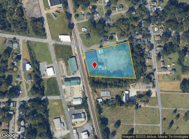 909 Se Market St, Reidsville, NC Parcel Map