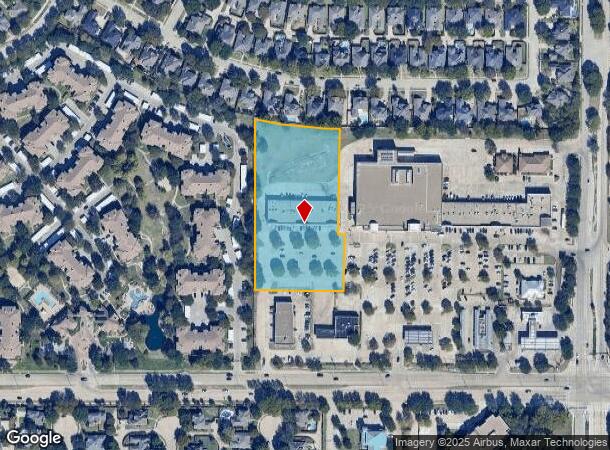  1328 W Mcdermott Dr, Allen, TX Parcel Map