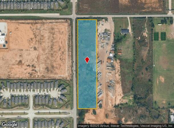 22909 Beckendorff Rd, Katy, TX Parcel Map