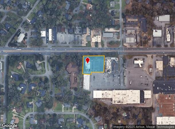  4721 Airport Blvd, Mobile, AL Parcel Map