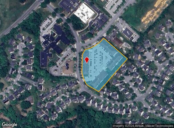  14207 Park Center Dr, Laurel, MD Parcel Map