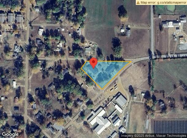  222 Spruce St, Walnut Grove, MS Parcel Map