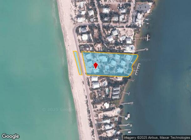 Captiva Shores C/E, Captiva, FL Parcel Map