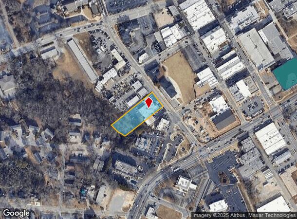  210 W Academy St Sw, Gainesville, GA Parcel Map