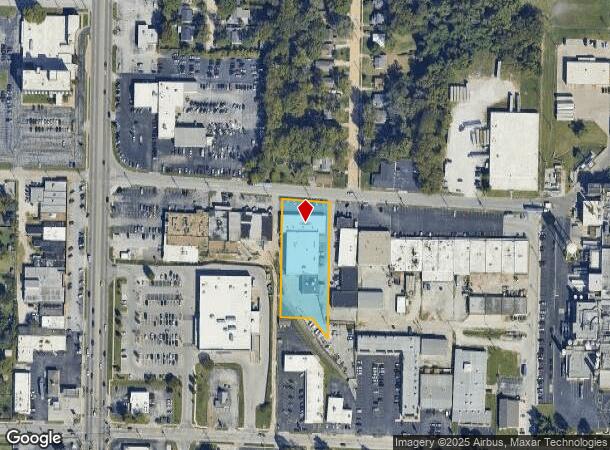 1860 E Meadowmere St, Springfield, MO Parcel Map