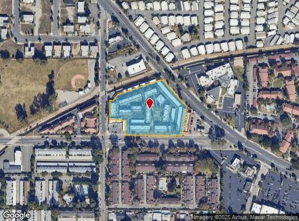  745 E 5Th St, Azusa, CA Parcel Map
