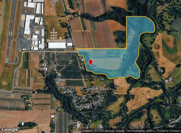  22256 Airport Rd Ne, Aurora, OR Parcel Map