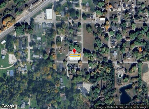 126 S Meridian St, Ingalls, IN Parcel Map