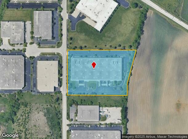 1325 Gateway Dr, Elgin, IL Parcel Map