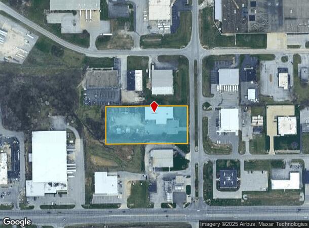 4511 Executive Blvd, Fort Wayne, IN Parcel Map