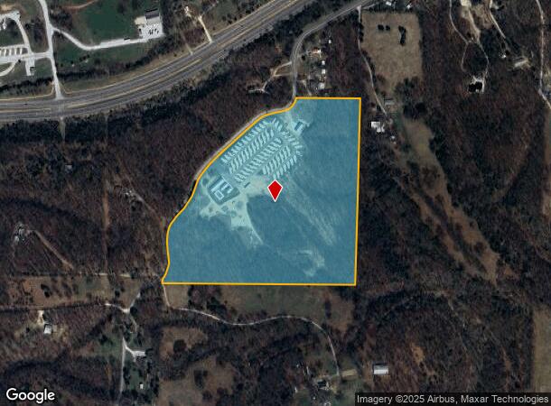  20530 Blue Springs Rd, Springdale, AR Parcel Map