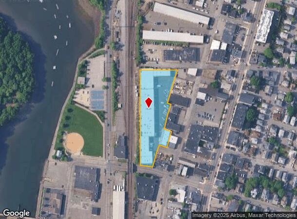 54 W Dane St, Beverly, MA Parcel Map