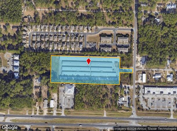  103 Mussett Bayou Rd, Santa Rosa Beach, FL Parcel Map