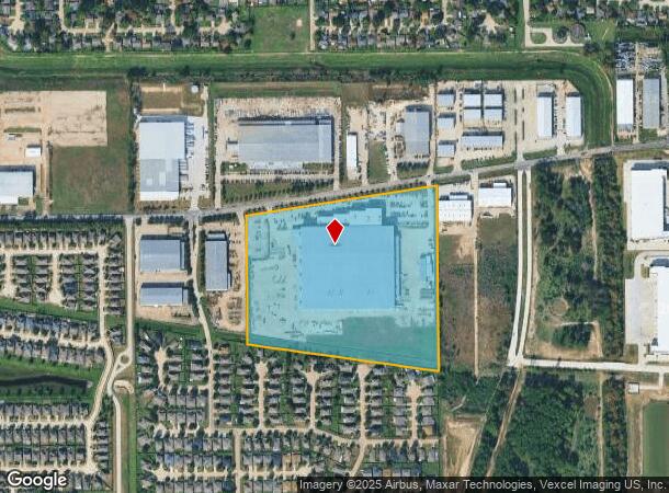 8017 Breen Dr, Houston, TX Parcel Map