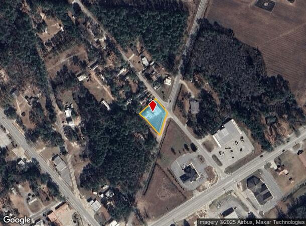 131 N Macon St, Ludowici, GA Parcel Map