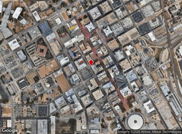  111 N Houston St, Fort Worth, TX Parcel Map