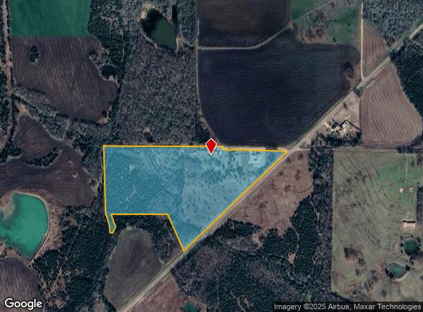 1249 Fm 2122 Rd, Roxton, TX Parcel Map