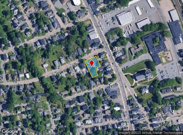  14 Upland Rd, Brockton, MA Parcel Map