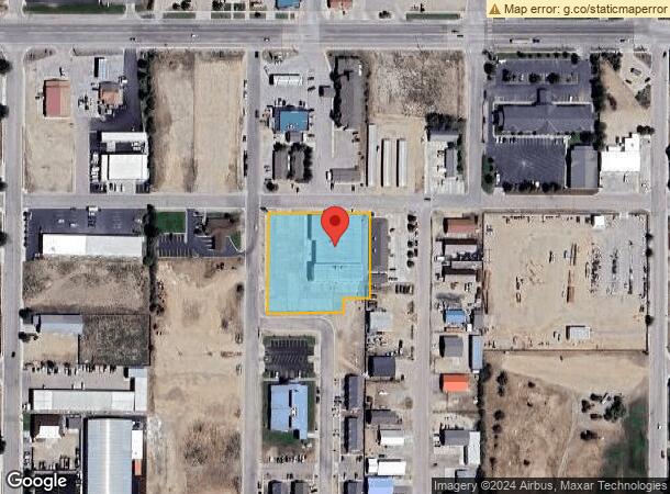  153 S Entertainment Ln, Pinedale, WY Parcel Map